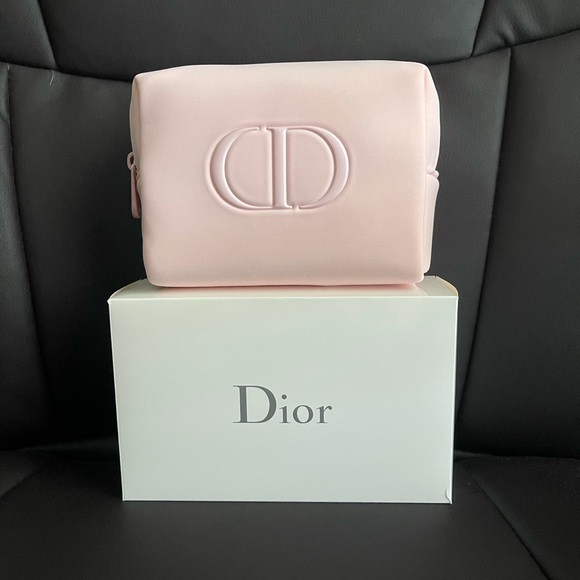 Dior Handbags - DIOR Beauty TROUSSE Baby Pink Cosmetic Bag Pouch